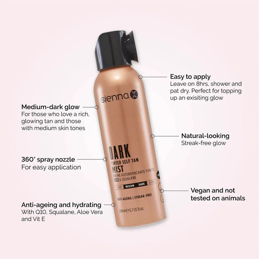 Dark Tinted Self Tan Mist