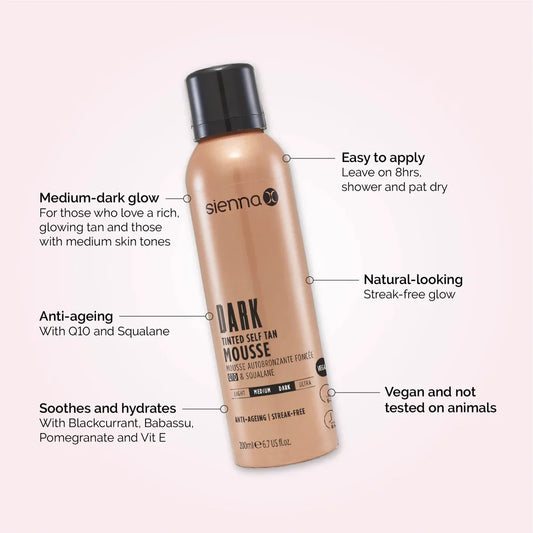 Dark Tinted Self Tan Mousse