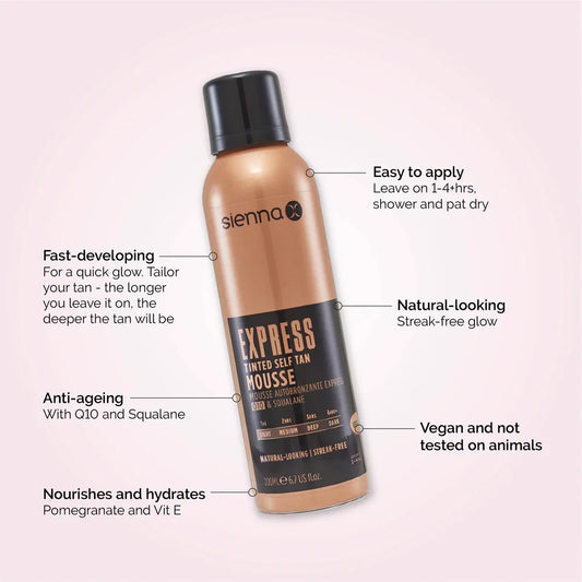 Express Tinted Self Tan Mousse
