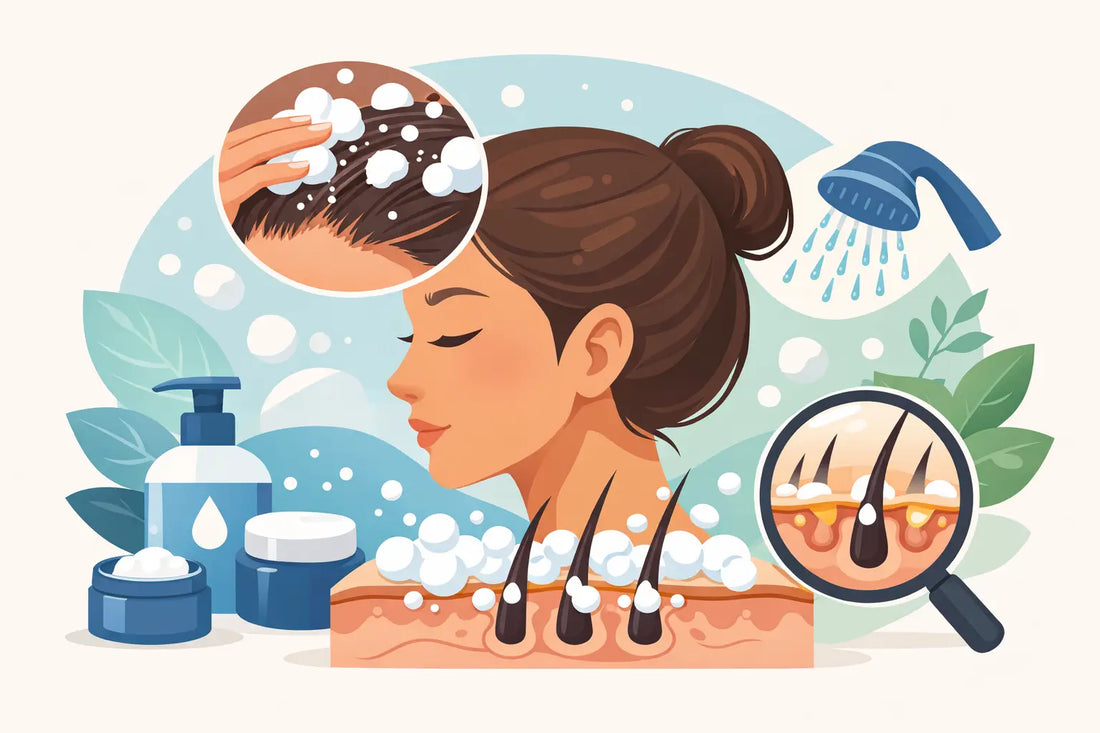 Scalp care for product buildup