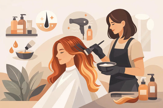 Salon routine for color longevity sem virkar
