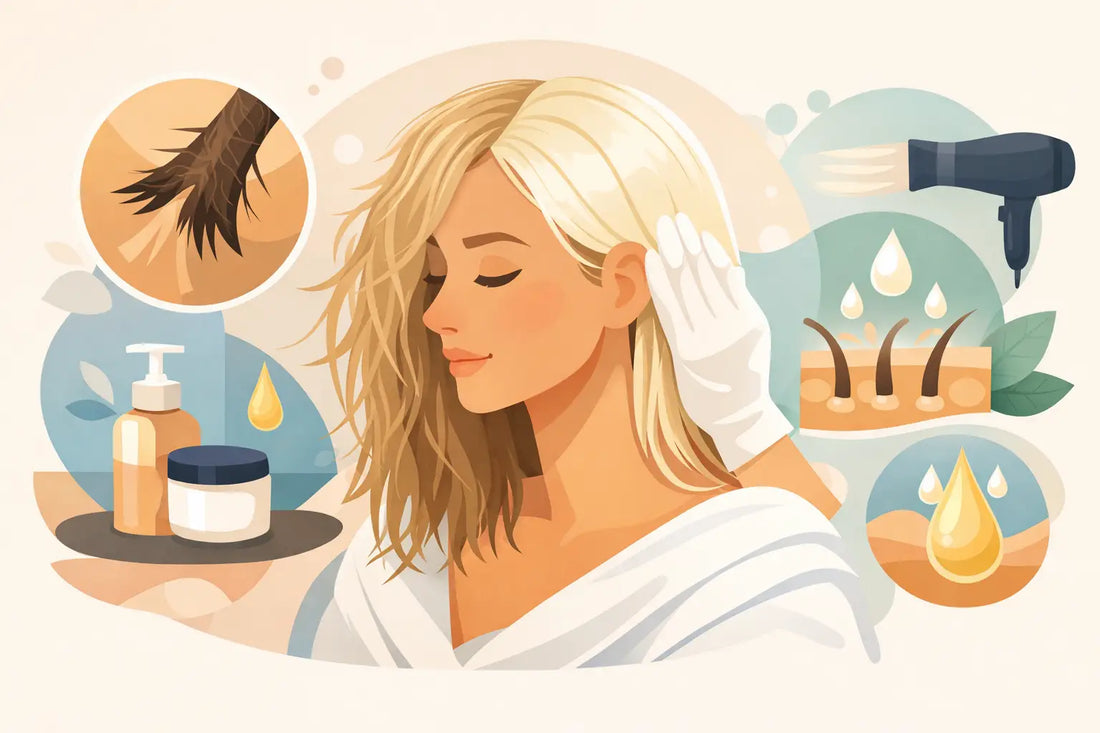 Hvernig á að repair bleached hair rétt