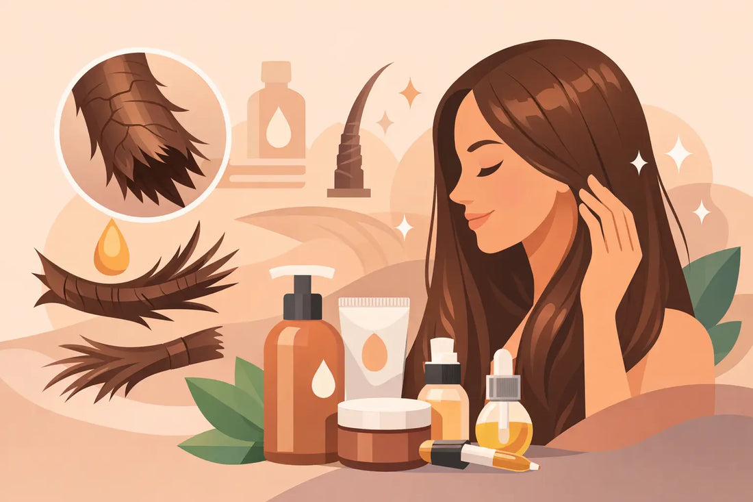 Guide to damaged hair care sem virkar