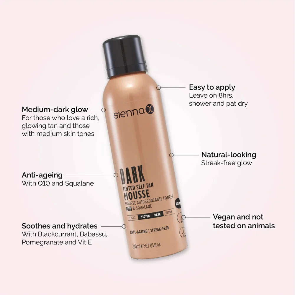Dark Tinted Self Tan Mousse