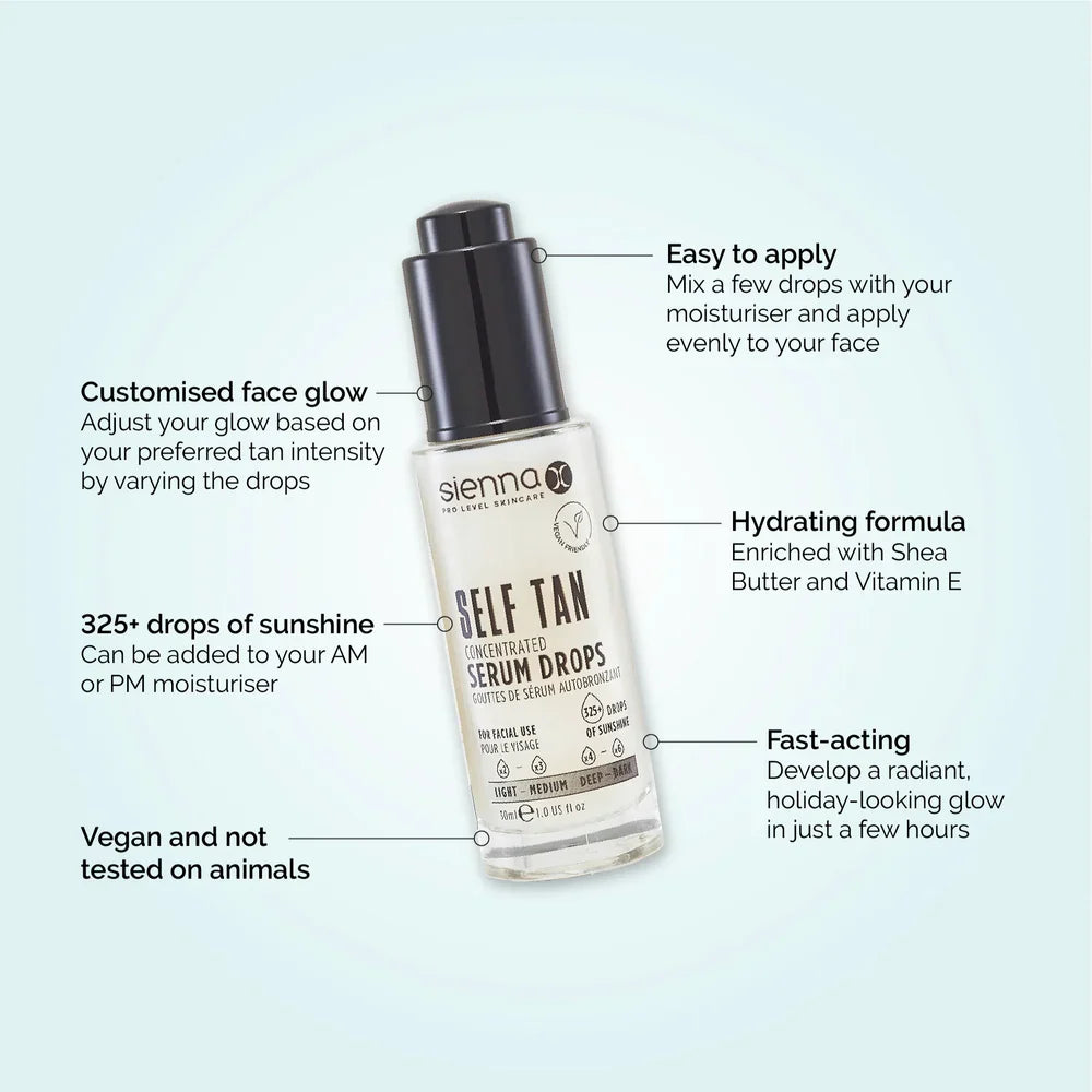 Face Tanning Drops