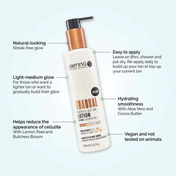 Smám saman ólitað sjálfbrúnkukrem