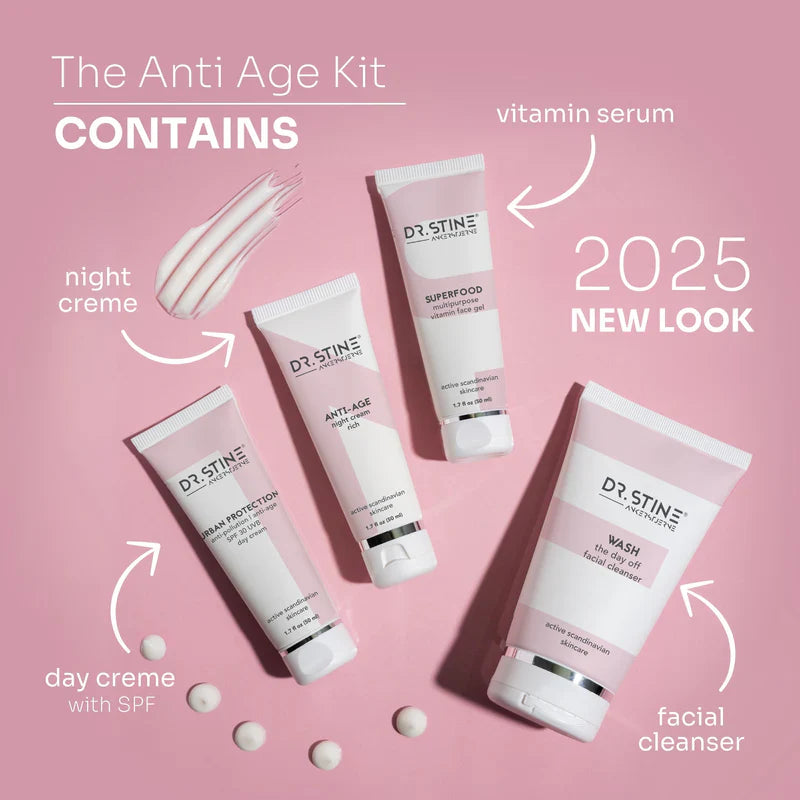 The ANTI-AGE KIT - 4 product giftbox