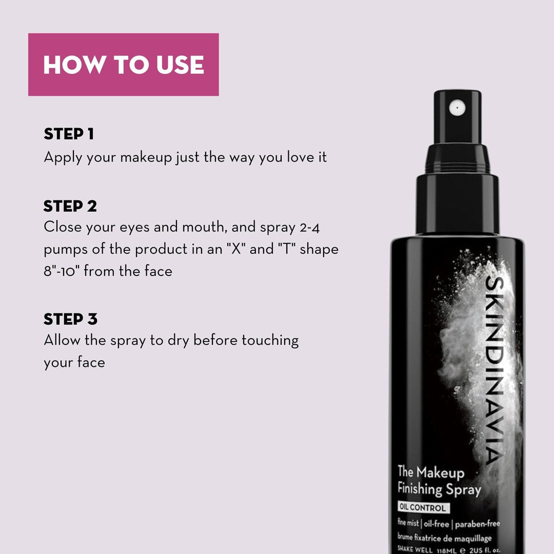 Makeup Finishing Spray Oil Control – Matte