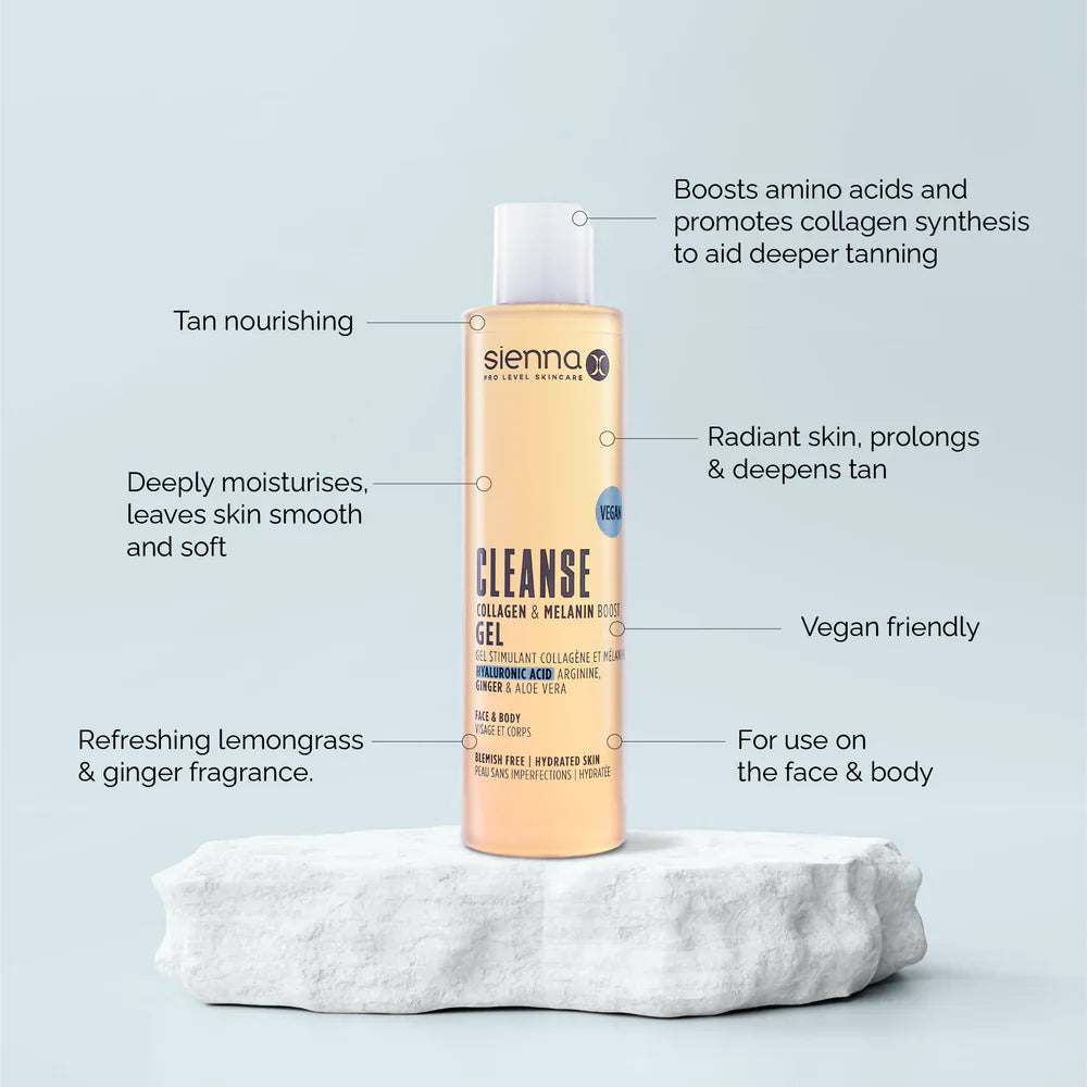 Cleanse Collagen & Melanin Boosting Gel