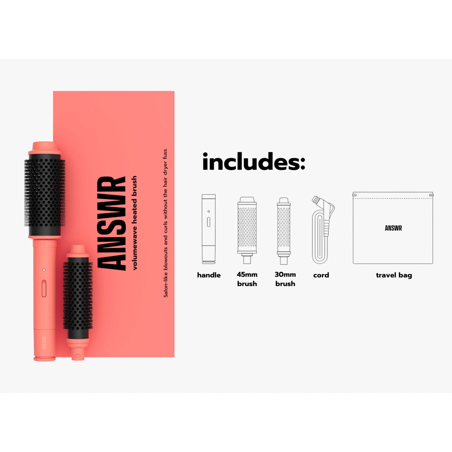 Volumewave Heated Brush