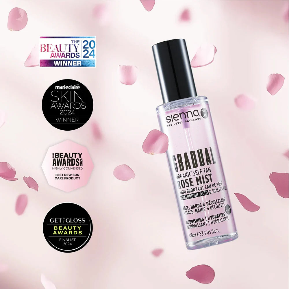 Gradual Organic* Self Tan Rose Mist